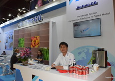 A sales representative from Daikin, the company provides the ultimate solution for maintaining product freshness.